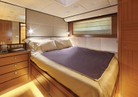 port guest cabin on luxury yacht Patea